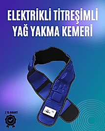 Elektrikli Titreşimli Yağ Yakma Kemeri – Masaj ve Kilo Kaybı İçin İdeal