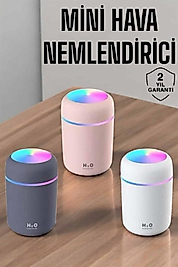 Buharlı Nemlendirici Aromaterapi Renk Değiştirilebilir UUCZH2ONEMLENDİRİCİ2