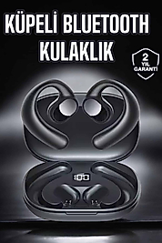 Bluetooth Kulaklık Küpe Görünümlü Yüksek Ses Kaliteli Gamer Kulaklık