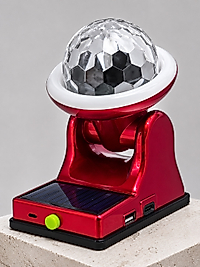 360° RGB LED Disco Işığı Ayarlanabilir Başlıklı Güneş Enerjili Projektör Lamba