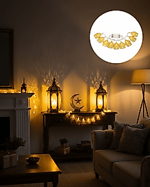 Ramazan LED Işık Pilli Cami Tasarımı UCZZZCAMİRAMAZANLEDIŞIK-6