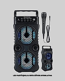 Kablosuz LED Işıklı Bluetooth Hoparlör UCZZZ1688HOPARLÖR-3