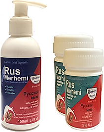 HİNTOHU TÜY DÖKÜCÜ AZALTICI RUS MERHEMİ 150 ML 1 ADET + GENİTAL BÖLGE MERHEMİ 50 ML 2 ADET
