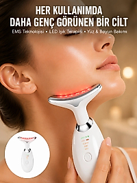 LED Işık Destekli Kırışıklık Karşıtı Yüz Bakım Aleti Yeni Nesil
