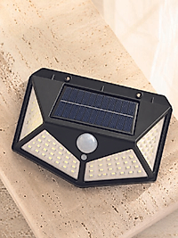 Güneş Enerjili Hareket Sensörlü LED Duvar Lambası UCZZY100SOLARLAMBA-5