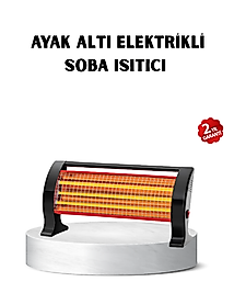 2 Yıl Garantili 1200W Ayak Isıtıcı – Soğuk Günlerde Hızlı ve Güvenli Isınma
