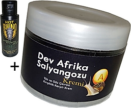 GİANT YÀŞLANMA KARŞITI SALYANGOZKREMİ 100ML DEV AFRİKASALYANGOZU + HOTRHİNO ORGAZMKREM 60 ML