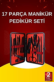 17 Parçalık El Ayak Bakım Seti U17PARÇAMANİKÜRSETİ3