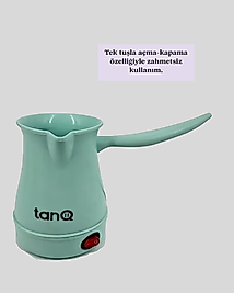 Elektrikli Kahve Makinesi 700 Watt 4 Fincan Plastik Cezveli XXUCZZZTANOCEZVE-11