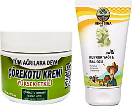 ÇÖREK OTU KREMİ KASLARINIZ EKLEMLERİNİZ FITIĞINIZIN AĞRILARINA 100ML+ IBN-I SİNA KUYRUK YAĞ &BAL ÖZÜ YAŞLANMAYA ÇİZGİLERE KARŞIT KREM