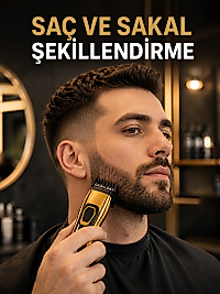 Çift Kademeli Güç Modlu Kablosuz Kişisel Bakım Seti