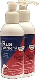 SÜPER GLEGND BLUE TÜYLERE KREM 2 ADET X 150 ML CEVİZLİ & CEVİZ SÜTLÜ RUSS MERHEMİ