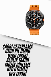 Yeni Nesil Çağrı Cevaplayabilen 47 MM Titreşimli Çok Fonksiyonlu Akıllı Saat Yeni Nesil