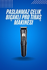 Ense Kesme Makinesi Şarjlı Saç Sakal Tıraş Makinesi Taşınabilir