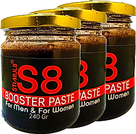 STIMUL8 (S8) 3 ADET PASTE ERKEKLERE EKSTRADESTEK ÖZEL MACUN 240 GR