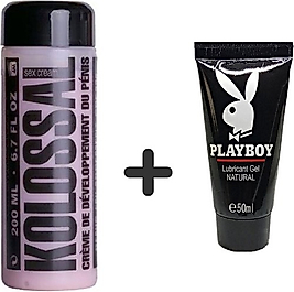 KOLOSSAL BONİE KOLOSAL CREAM 200 ML . ERKEK PE.NİS BAKIM KREMİ + 50 ML LUBRİCANT JEL