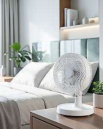 Mini Masaüstü Fan 2 Kademeli Otomatik Salınım 150 mm UCZZZSF7733VANTİLATÖR-1