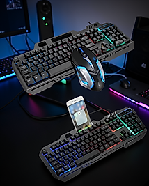 RGB Işıklı Mekanik Gaming Klavye Seti UUCZZZPG8018KLAVYEEEEE2