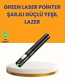 5000mW Yeşil Lazer Pointer Profesyonel Uzun Menzilli