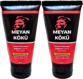 MEYAN KÖKÜ 2 ADET ERKEKLERE ÖZEL YÜKSEK HIZLI AKTİVASYON *KATILIK* KREMİ 50 ML