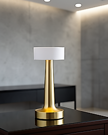 Şarjlı Dokunmatik LED Masa Lambası 3 Renk Dimmer UCZZZMANTARGOLDKARE