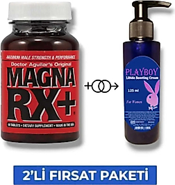 MAGNA RX ERKEKLERE ÖZEL 60'LI MUZİCE LİBDO CREAM 125 ML