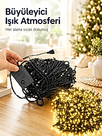 10 Metre Şerit Led Gün Işığı Led Işık Süsleme Parti Malzemesi Konsept