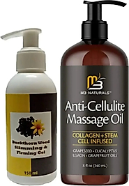 SÜPER M3 NATURALS MASAJ YAĞI ANTİ-CELLULİTE 240 ML + BUCKTHORN ANTİYAĞ MASAJ KREMİ 150 ML