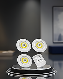 3 Lü Kablosuz LED Spot Lamba Seti XUCZ3LÜLAMBA-3