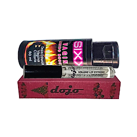 DOJO HOTLİP PLUMPER DUDAK DOIGUNLASTİRİCİNİN + SIXX VAJİNACIİTORİS LİBİDOKREMİ 60 ML