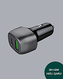 38W Araç Şarj Cihazı PD Destekli XUCZPG38ŞARJCİHAZIIIIIII-1