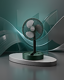 Taşınabilir Katlanabilir Mini Fan 3 Kademeli XUUCZZZKATLANABİLİRVANTİLATÖR-2-1