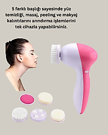 5 Başlıklı Yüz Cilt Bakım Aleti XUCZ5İN1TEMİZLEYİCİ-2