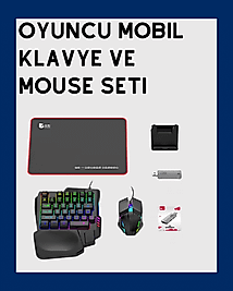 Kablosuz Mobil Oyun Kiti – 5 Parça Tam Set