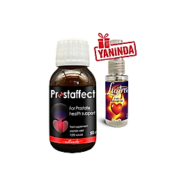 PROSTAFFECT 50 ML ŞURUP 1 ADET ERKEKLERİN ÖZEL DURUMLARINA İÇECEK FORMUNDA ÖZEL ŞURUB + LUSTRA MASAJ YAĞI