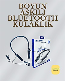 Kablosuz Boyun Bantlı Kulaklık 50 Saat Batarya UUCZZZ60SAAT-4