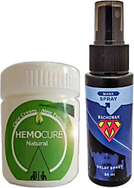 SÜPER HEMOCURE CREAM ÖZEL KARIŞIM 50 ML KREMİ + YANINDA ERKEKLERE ÖZEL SPREY