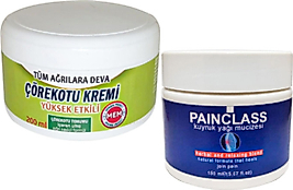 ÇÖREK OTU KREMİ GREEN BOX 200 ML + PAİNCLASS KUYRUK YAĞI KREMİ 150 ML / SETİ