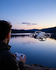 Mini Drone Işıklı Kameralı Uzun Şarj Süreli UCZZZS11DRONE-6