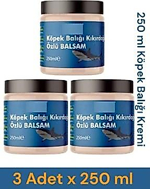 KÖPEK BALIGİ KIKIRDAGI KREMİ SIZILARINIZ IÇİN 250 ML X 3 ADET