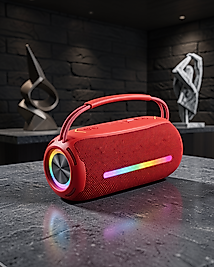 RGB Işıklı Taşınabilir Hoparlör UCZZZX360SPEAKER-9