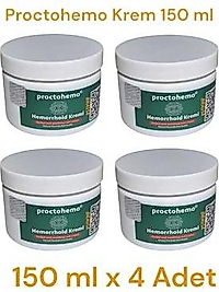 PROCTOHEMO KREM 150 ML - HEMORRHOİD CREAM X 4 ADET
