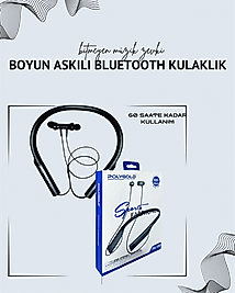Boyundan Asılı Kablosuz Kulaklık 200 Saat Pil Ömrü UUCZZZ60SAAT-2