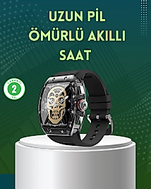 Bluetooth Arama Destekli Akıllı Saat Çok Fonksiyonlu