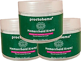 SÜPER PROCTOHEMO BAKIM KREMİ 150 ML 3 ADET BİRDEN