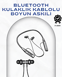 Boyun Askılı Kablosuz Kulaklık – 120 Saat Kesintisiz Müzik Keyfi