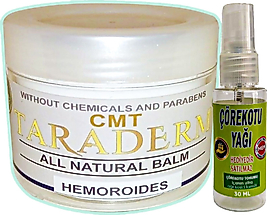 TARADERM BAKIM KREMİ 100 ML + ÇÖREK OTU YAĞI 30 ML