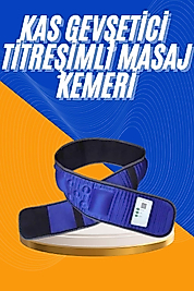 Sıkılaştırıcı Masaj Kemeri Fişli Güçlü Performans