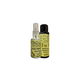 EROS LEGENT ERKEKLERE ÖZEL GÜNLÜK PENİSMASAJ KREMİ 60ML + ERKEK GECİKTİRİCİSTOP SPREY 30 ML