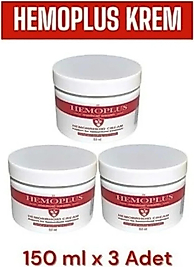 SÜPER HEMOPLUS BAKIM KREMİ 150 ML X 3 ADET
